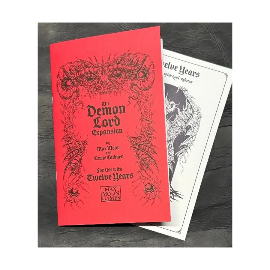 Twelve Years - Demon Lord Expansion, Role Playing Games (Max Moon Games), мягкая обложка
Twelve Years - Demon Lord Expansion, Role Playing Games (Max Moon Games), мягкая обложка