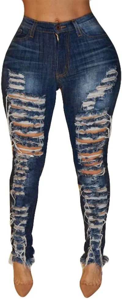 Женские джинсы Washed Ripped Hole JOFOW
Женские джинсы Washed Ripped Hole JOFOW