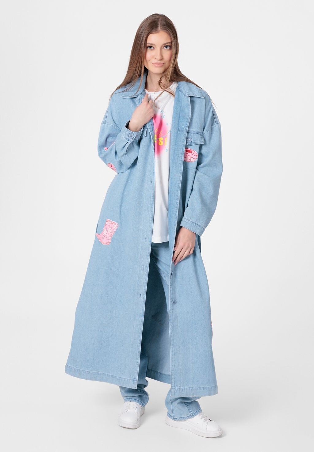 Тренчкот Laurella, синий деним 
Тренчкот Laurella, синий деним