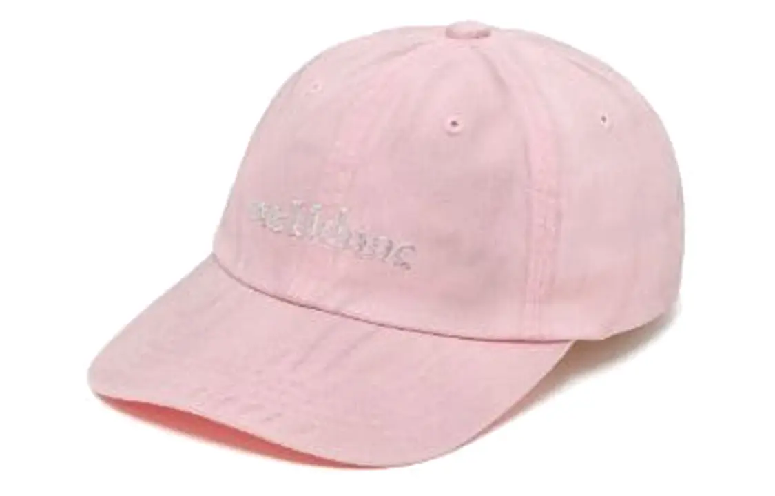 WE11DONE Хлопковая кепка с маленьким логотипом, Pink 
WE11DONE Хлопковая кепка с маленьким логотипом, Pink