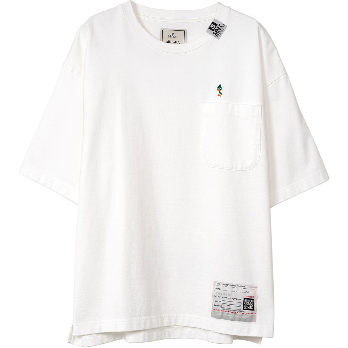 Футболка с вышивкой Duck Maison Mihara Yasuhiro, белый
Футболка с вышивкой Duck Maison Mihara Yasuhiro, белый
