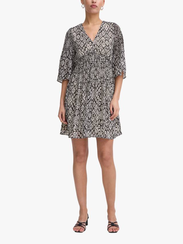 Мини-платье Neally Diamond Ikat ICHI, Black/Multi
Мини-платье Neally Diamond Ikat ICHI, Black/Multi