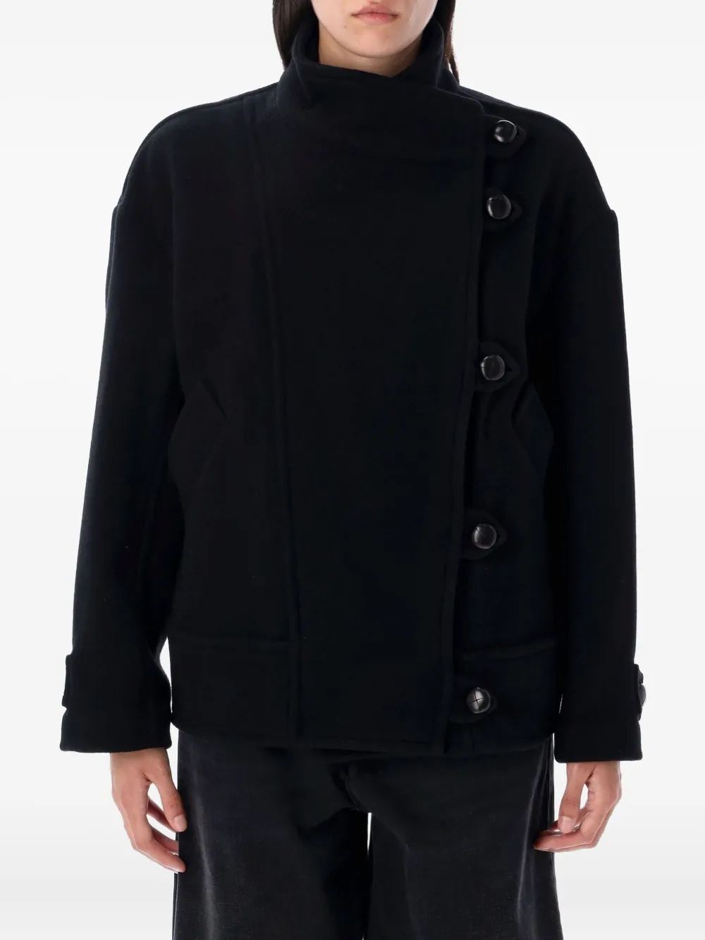 Пальто Hanis с высоким воротом и пуговицами ISABEL MARANT
Пальто Hanis с высоким воротом и пуговицами ISABEL MARANT