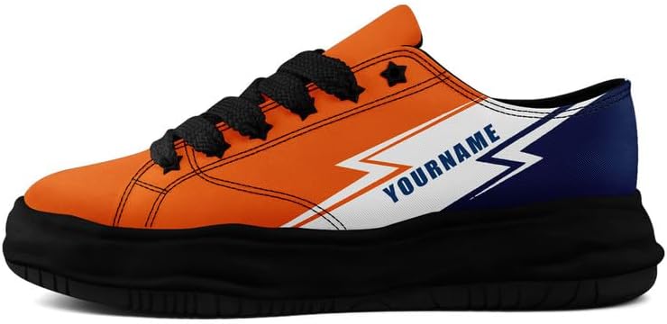 Кроссовки AWSOLE Custom Platform Canvas для мужчин и женщин, модные низкие повседневные туфли, классические удобные обувь для ходьбы, белый/синий/оранжевый
Кроссовки AWSOLE Custom Platform Canvas для мужчин и женщин, модные низкие повседневные туфли, классические удобные обувь для ходьбы, белый/синий/оранжевый