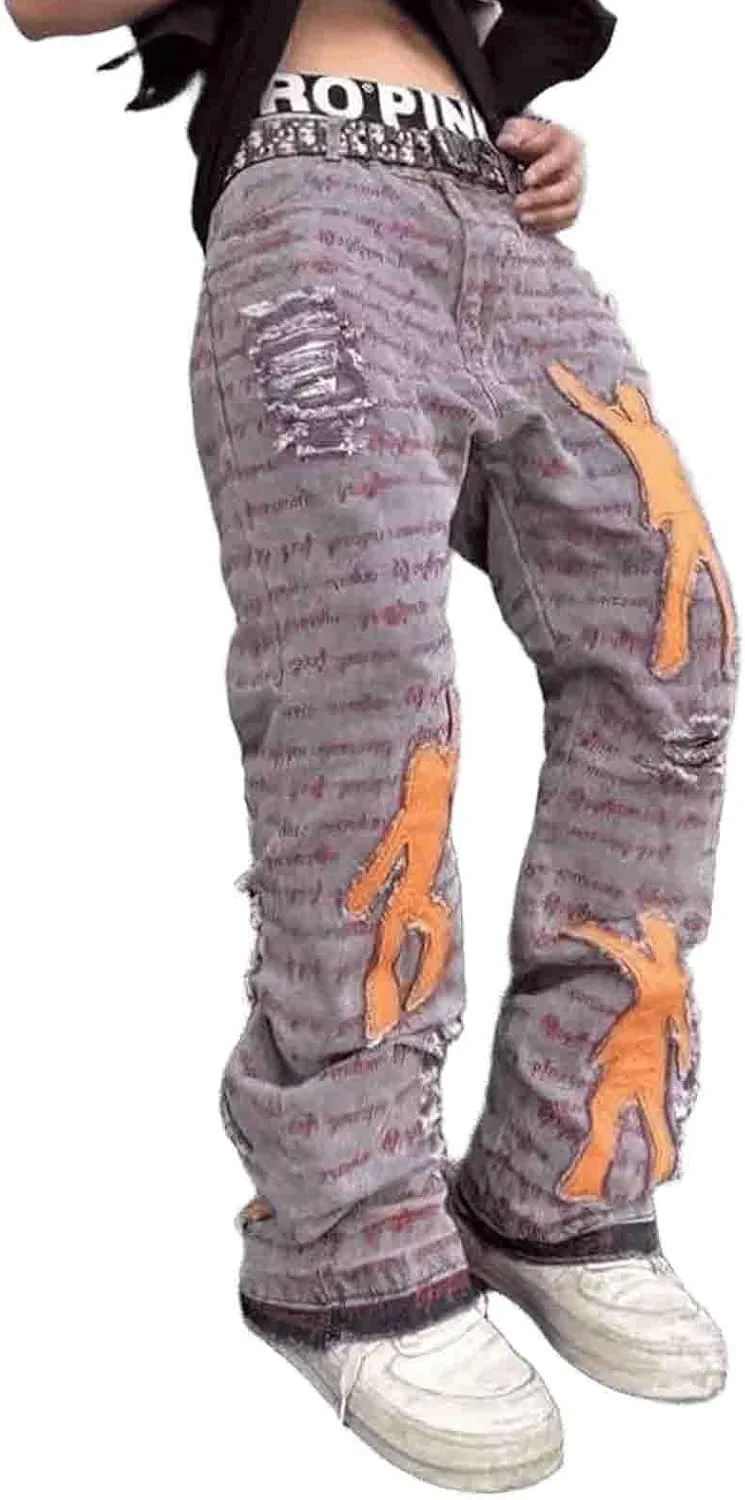 Готические джинсы loose y2k retro dark punk street wide leg для мужчин и женщин LREUIP
Готические джинсы loose y2k retro dark punk street wide leg для мужчин и женщин LREUIP