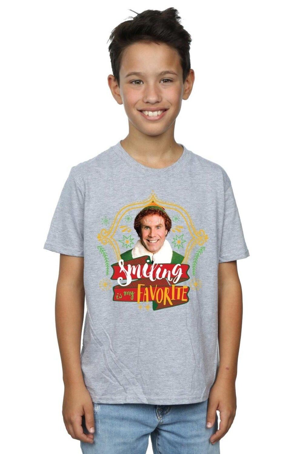 Футболка с улыбкой Бадди Elf, серый
Футболка с улыбкой Бадди Elf, серый