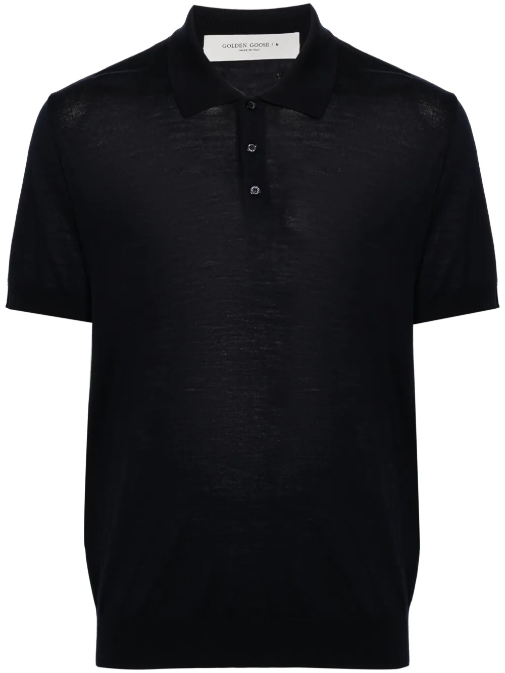 Рубашка поло тонкой вязки GOLDEN GOOSE, синий
Рубашка поло тонкой вязки GOLDEN GOOSE, синий