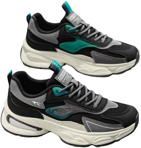 Стильные мужские кроссовки - эластичная застежка, противоскользящие беговые туфли, подходят для уличных тренировок подростков Hhhchpm, черный
Стильные мужские кроссовки - эластичная застежка, противоскользящие беговые туфли, подходят для уличных тренировок подростков Hhhchpm, черный