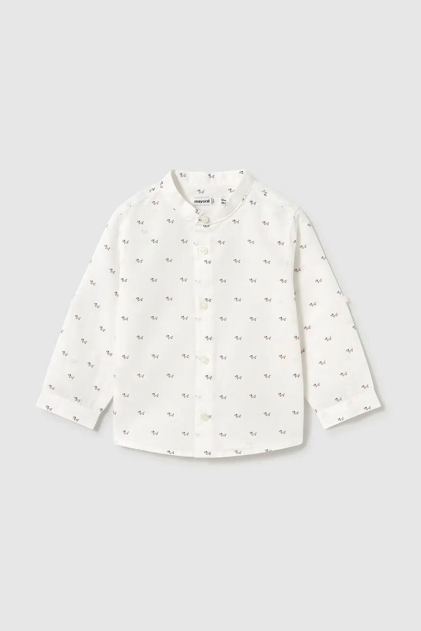 Детская рубашка из льняной смеси Mayoral, бежевый
Детская рубашка из льняной смеси Mayoral, бежевый