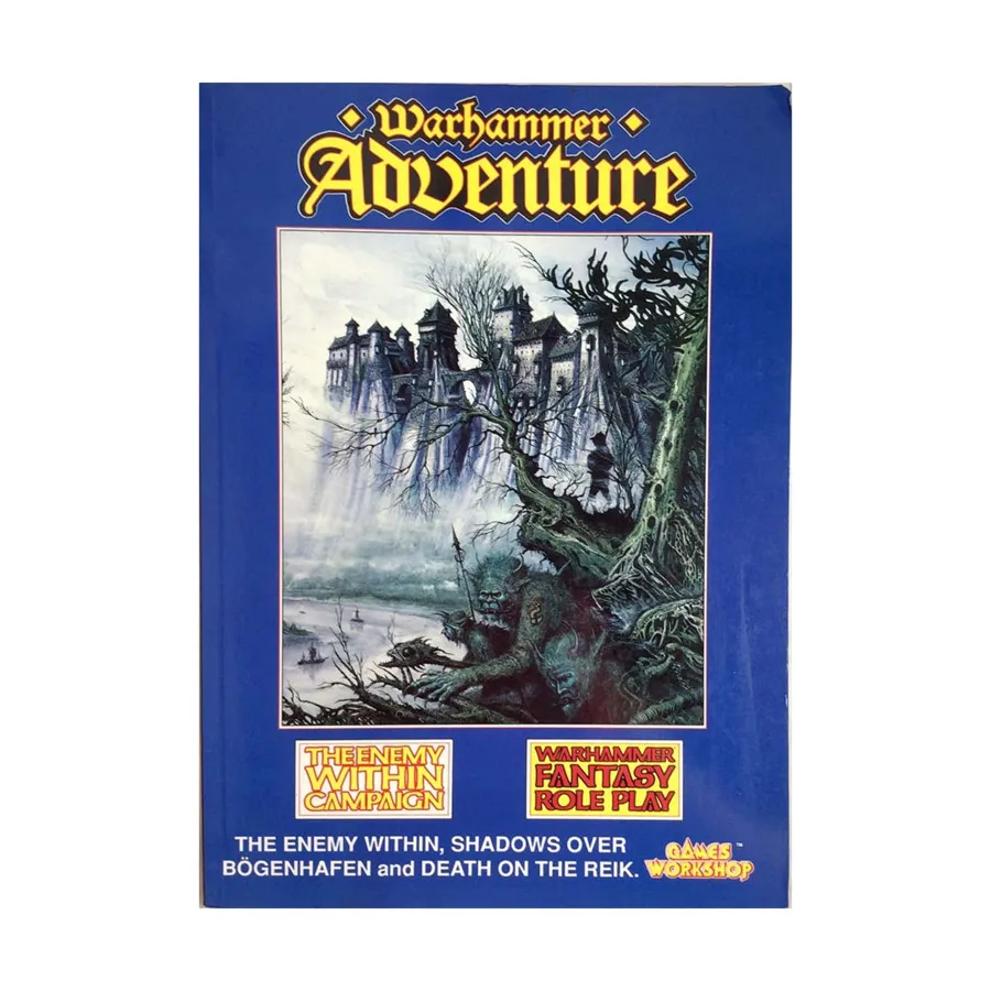 Warhammer Adventure, Warhammer Fantasy Roleplay (Games Workshop), мягкая обложка
Warhammer Adventure, Warhammer Fantasy Roleplay (Games Workshop), мягкая обложка