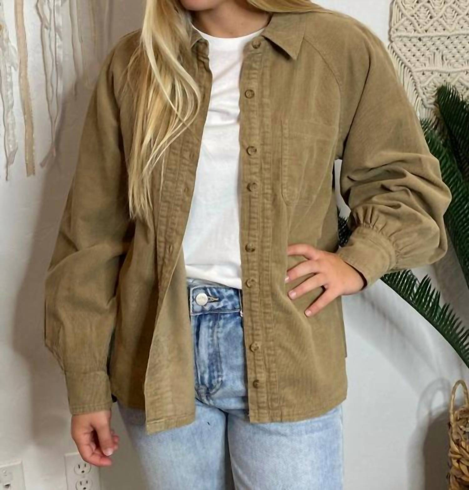 Вельветовая куртка цвета Taupe Jodifl, серо-коричневый
Вельветовая куртка цвета Taupe Jodifl, серо-коричневый