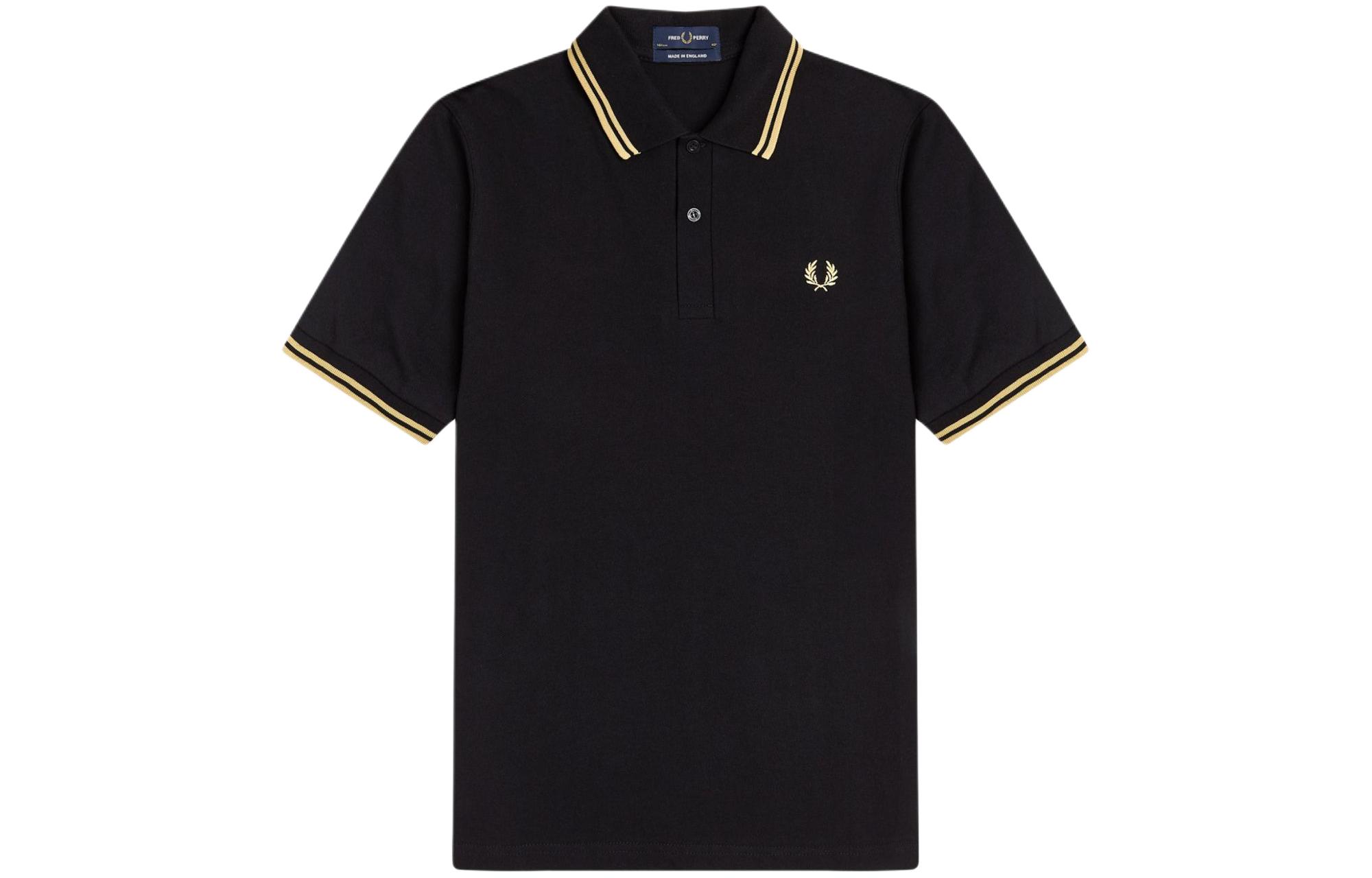 Поло с контрастными деталями FRED PERRY, черный
Поло с контрастными деталями FRED PERRY, черный