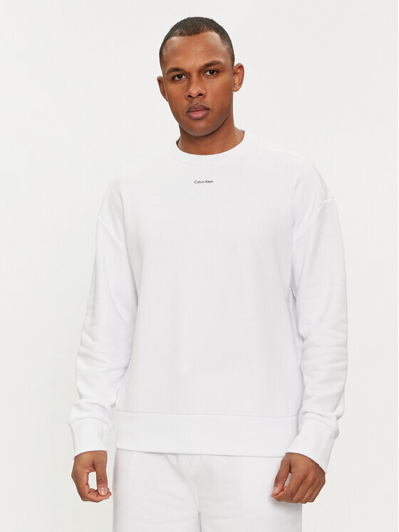 Толстовка обычного кроя Calvin Klein, белый 
Толстовка обычного кроя Calvin Klein, белый