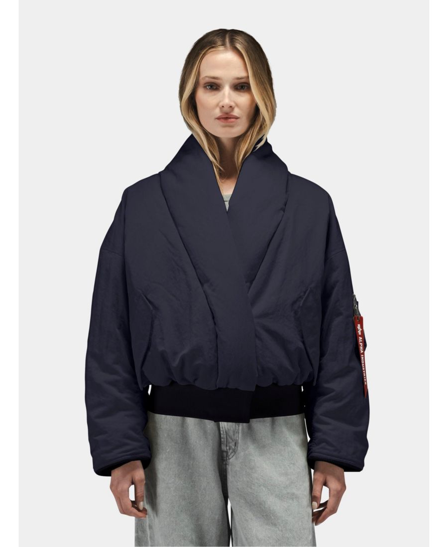 Женская куртка-пилот с воротником-шалью, размер W Alpha Industries, Black
Женская куртка-пилот с воротником-шалью, размер W Alpha Industries, Black