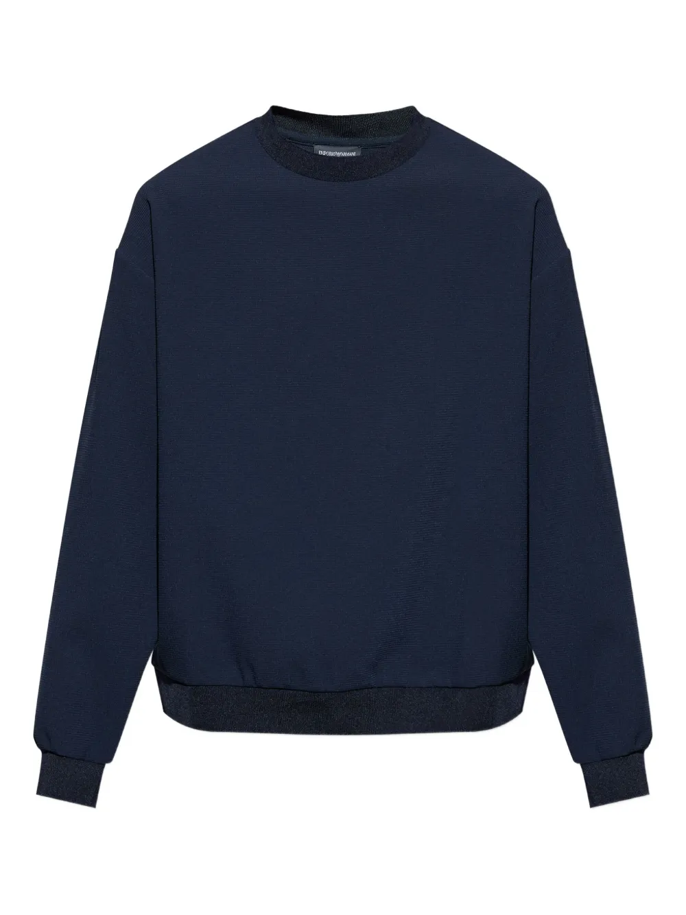 Свитшот с круглым вырезом Emporio Armani, синий
Свитшот с круглым вырезом Emporio Armani, синий