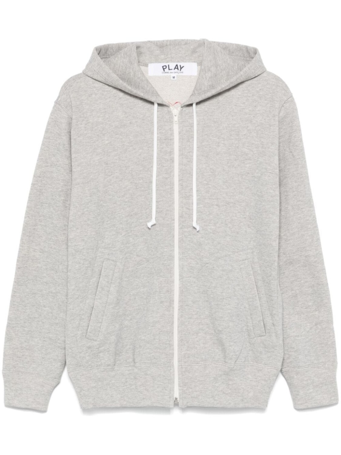 Comme Des Garçons Play худи с нашивкой, серый
Comme Des Garçons Play худи с нашивкой, серый