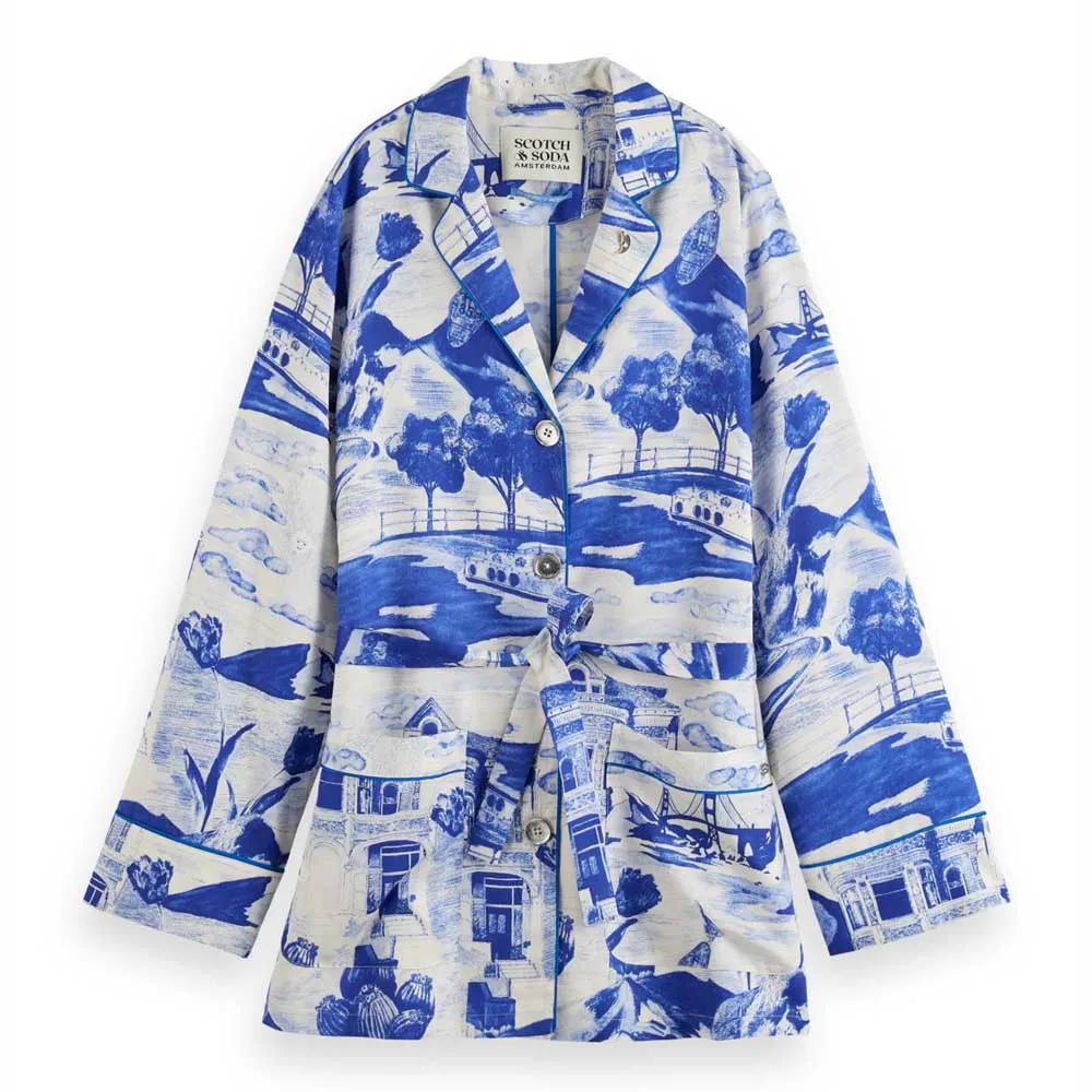 Блейзер Scotch & Soda 177606, синий
Блейзер Scotch & Soda 177606, синий