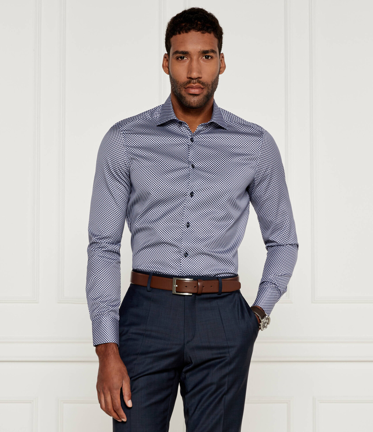 Рубашка Stenströms Slim Fit, синий
Рубашка Stenströms Slim Fit, синий