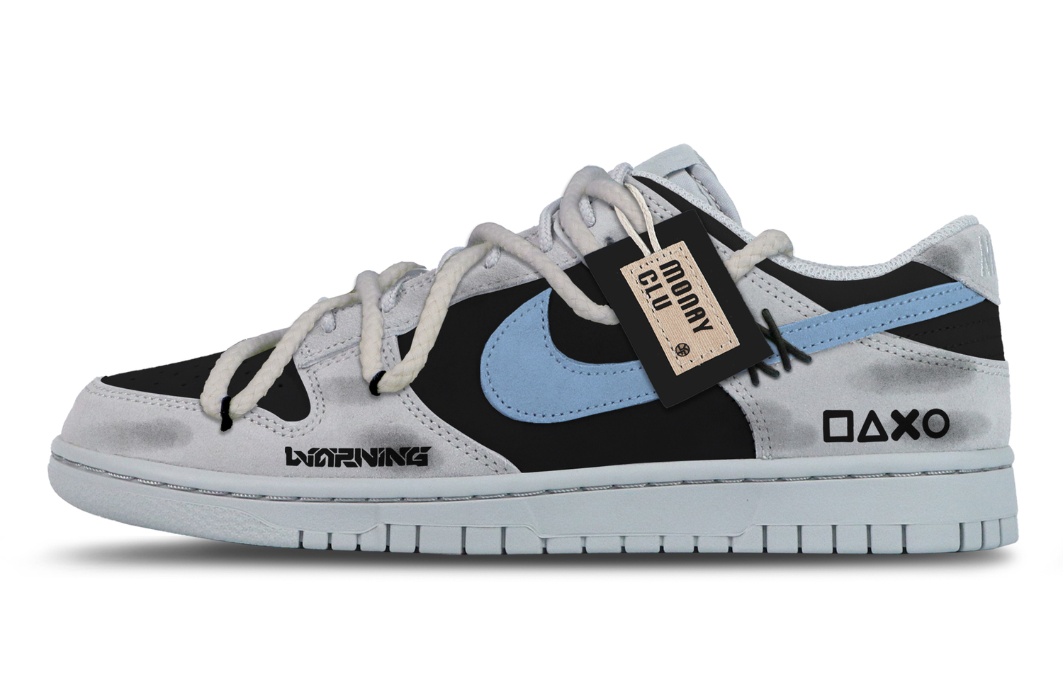 Nike Кроссовки для скейтбординга Dunk с устойчивостью к истиранию, низкие, унисекс, черно-серо-голубые
Nike Кроссовки для скейтбординга Dunk с устойчивостью к истиранию, низкие, унисекс, черно-серо-голубые