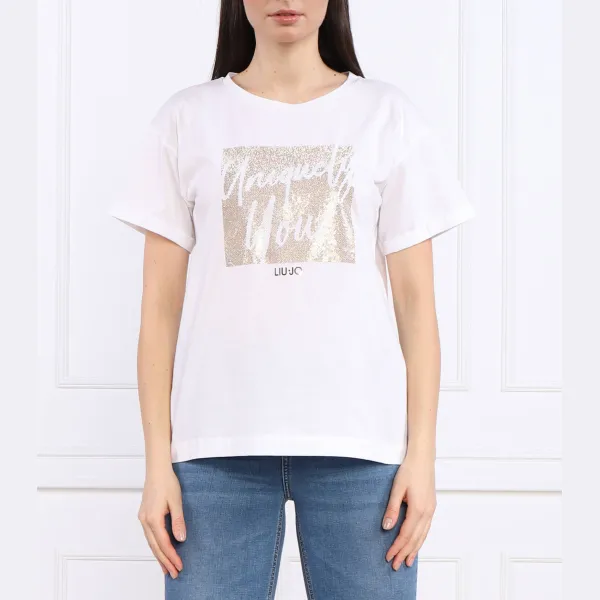 Футболка стандартного кроя Liu Jo, белый
Футболка стандартного кроя Liu Jo, белый