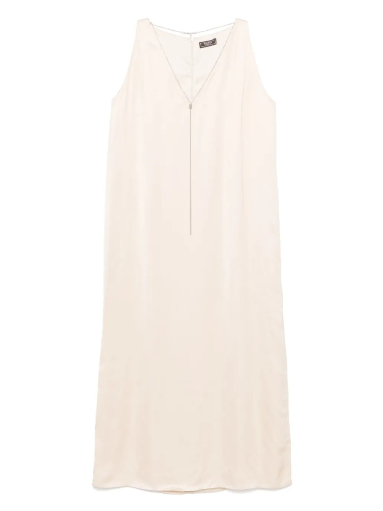 Платье миди с декором Monili Peserico, нейтральный
Платье миди с декором Monili Peserico, нейтральный