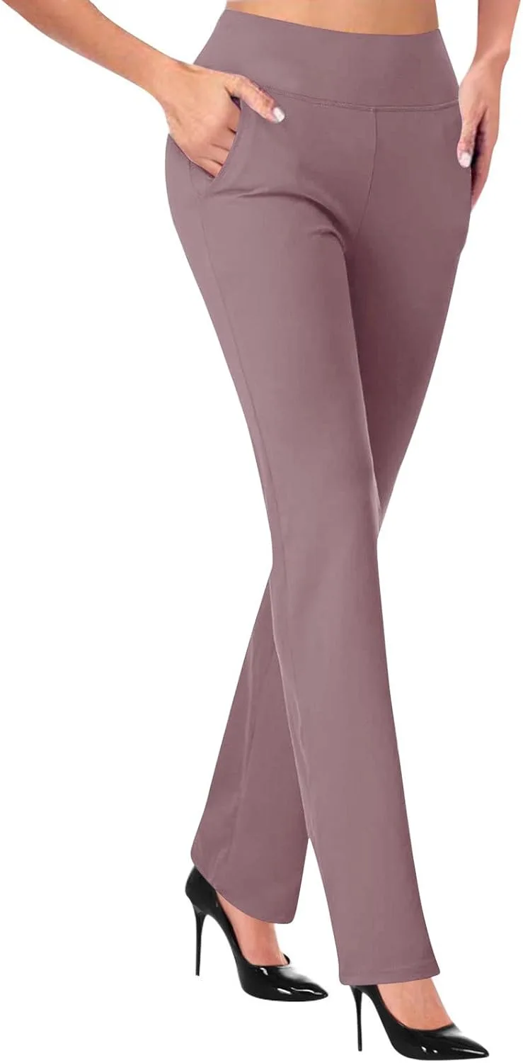 Женские брюки для йоги прямого кроя с высокой посадкой
Женские брюки для йоги прямого кроя с высокой посадкой