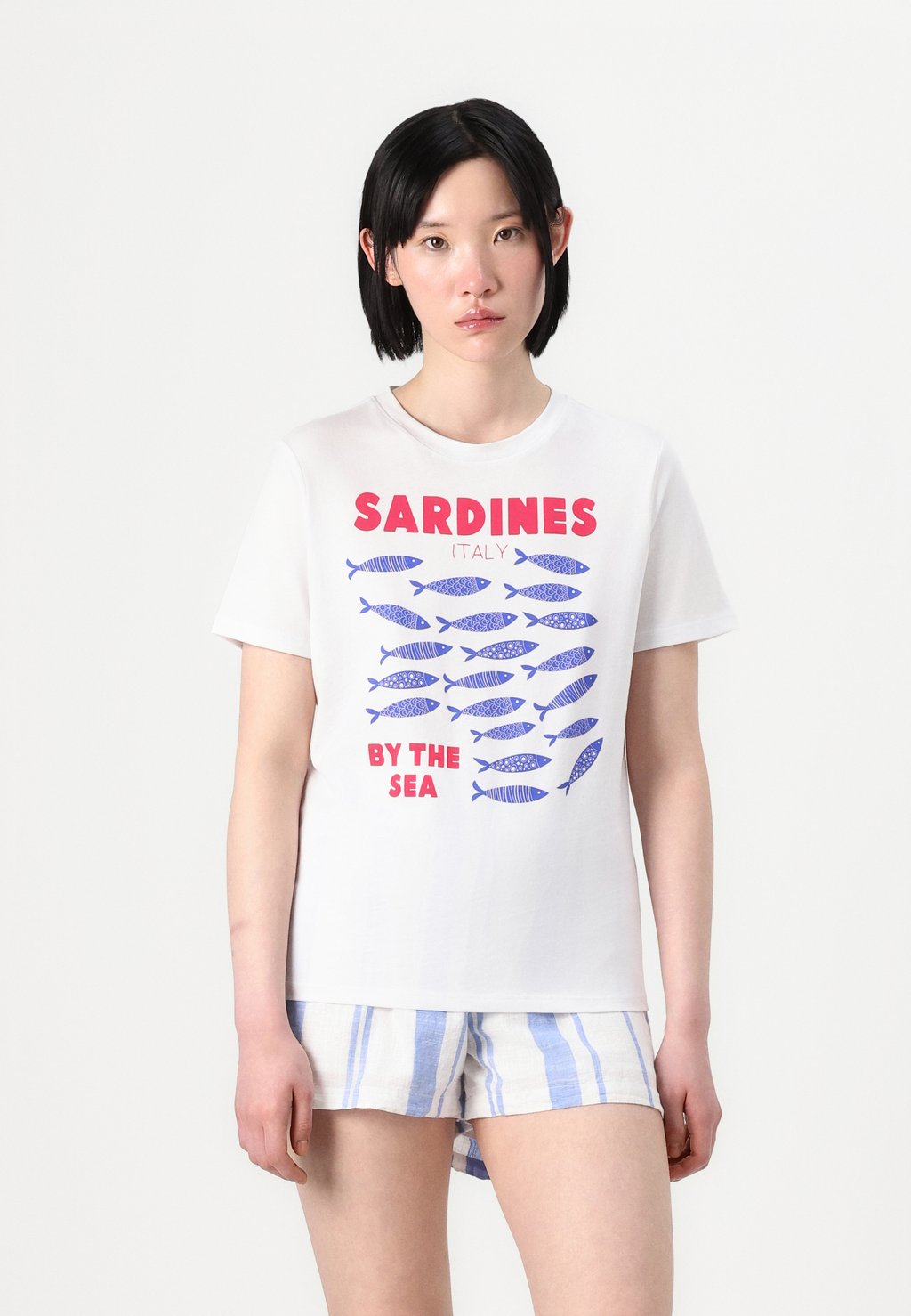 Рубашка с принтом PCMOLLY O NECK TEE Pieces, белый
Рубашка с принтом PCMOLLY O NECK TEE Pieces, белый