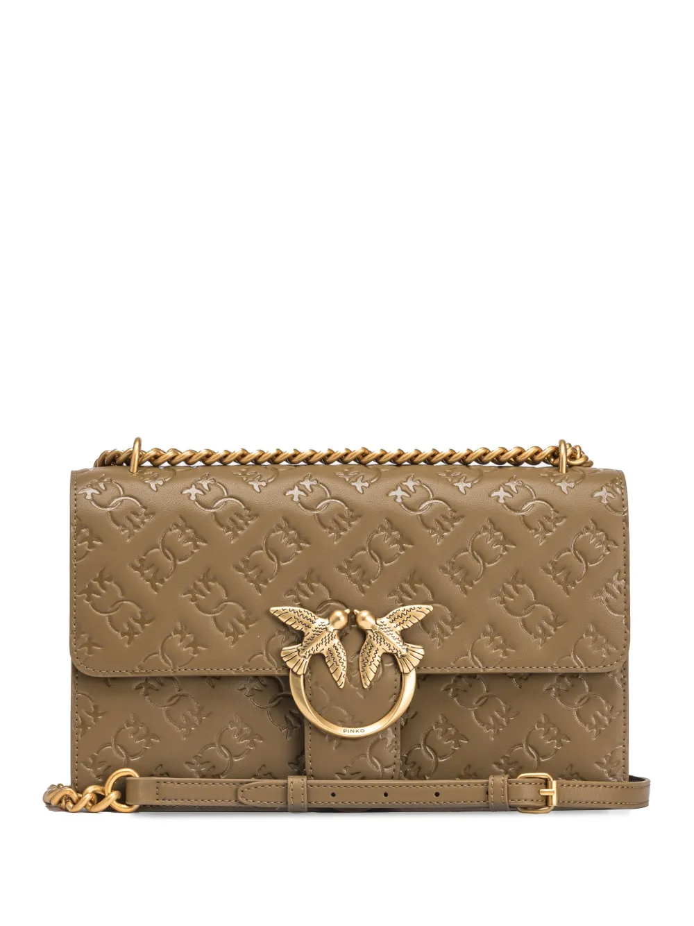 Сумка через плечо Love One Classic PINKO, зеленый
Сумка через плечо Love One Classic PINKO, зеленый