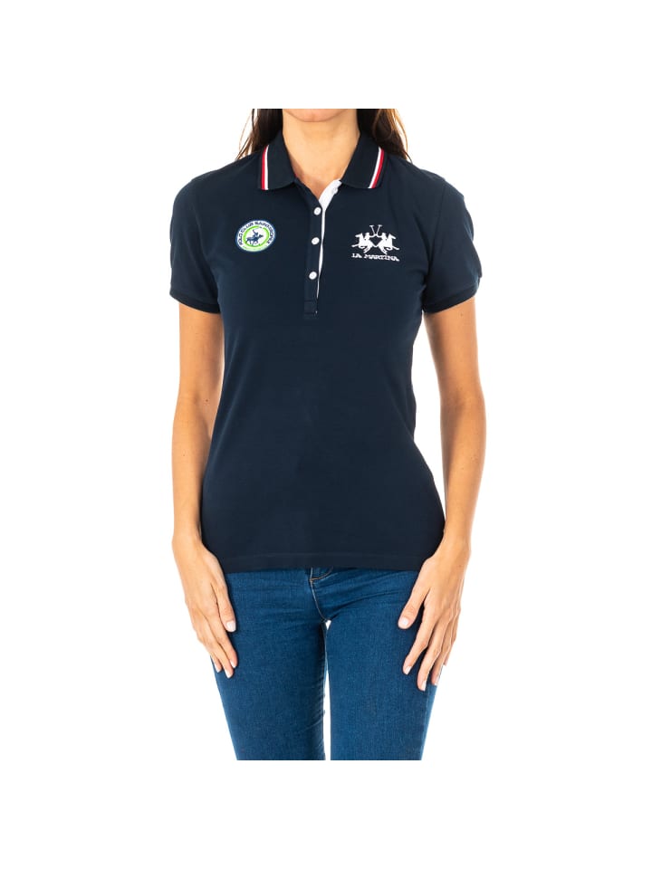 Рубашка-поло синего цвета La Martina
Рубашка-поло синего цвета La Martina