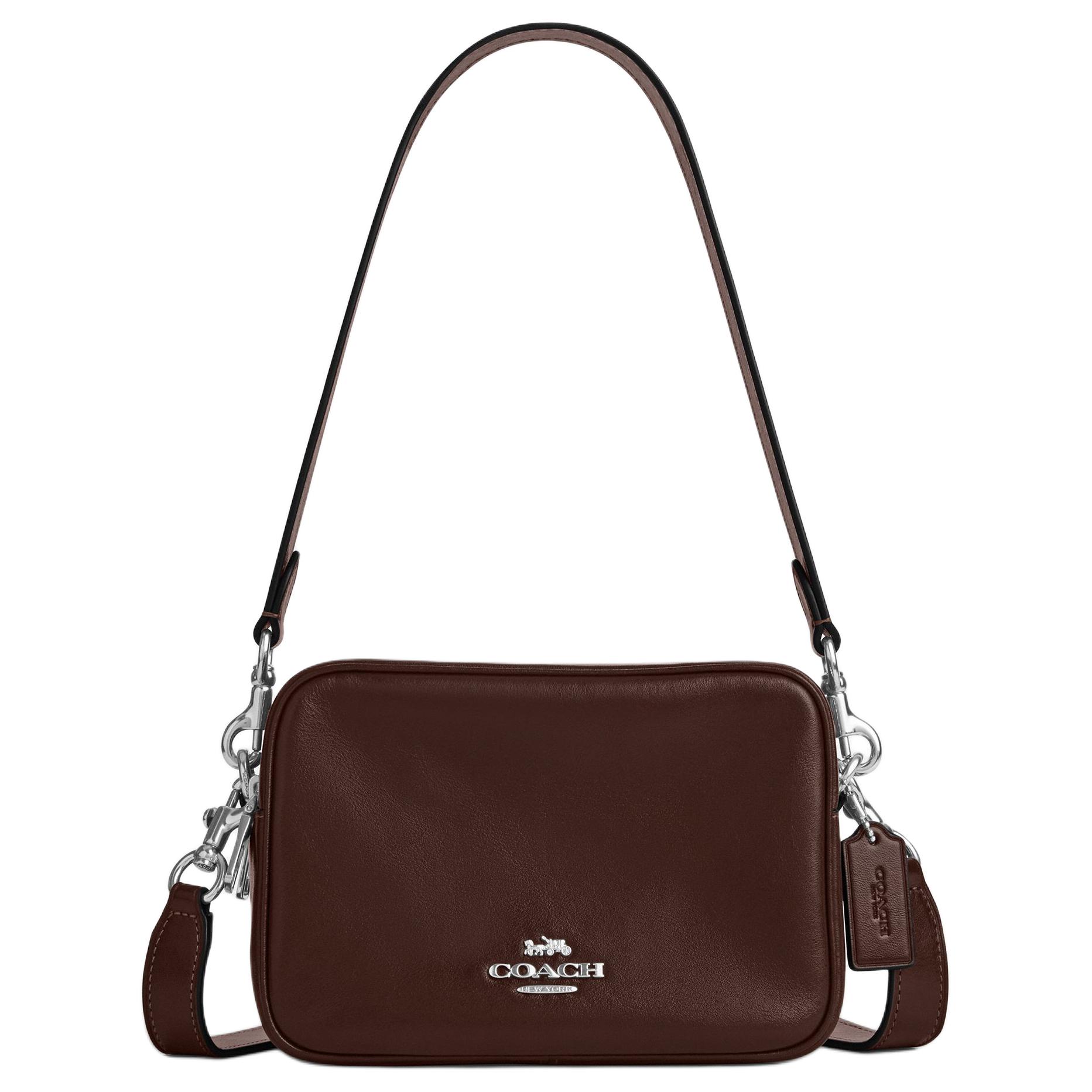 COACH Сумка через плечо мини из коровьей кожи тост для фотоаппарата женская maple brown
COACH Сумка через плечо мини из коровьей кожи тост для фотоаппарата женская maple brown