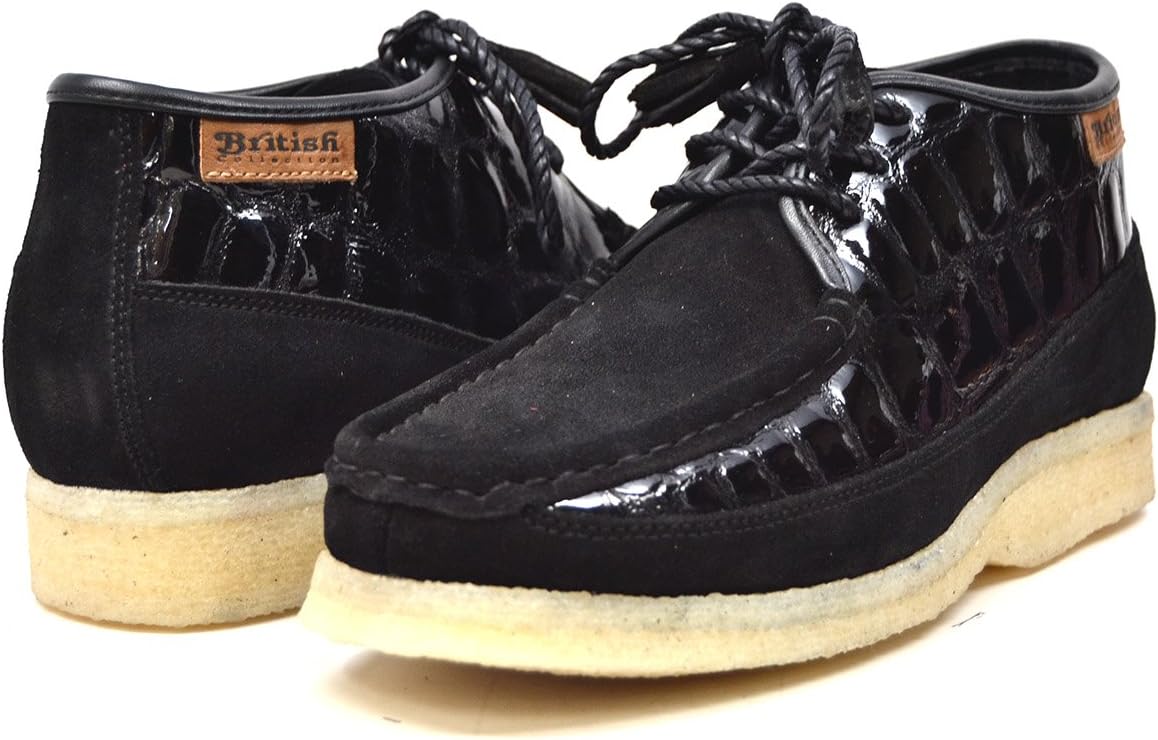 Мужские слипоны Knicks из крокодиловой кожи и замши British Collection, черный
Мужские слипоны Knicks из крокодиловой кожи и замши British Collection, черный