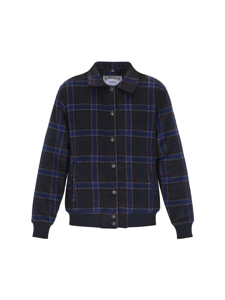 DreiMaster Женская куртка темно-синего цвета с разноцветными вставками
DreiMaster Женская куртка темно-синего цвета с разноцветными вставками