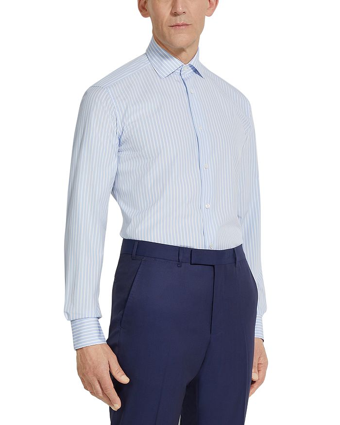 Сорочка Centoventimila на пуговицах ZEGNA, синий
Сорочка Centoventimila на пуговицах ZEGNA, синий