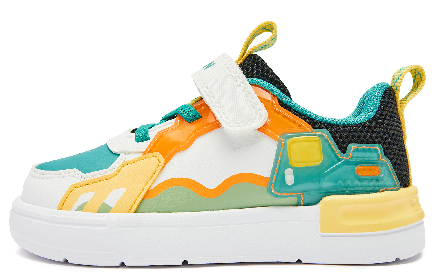 QIAODAN Низкие детские туфли белого и зеленого цвета для младенцев и малышей
QIAODAN Низкие детские туфли белого и зеленого цвета для младенцев и малышей