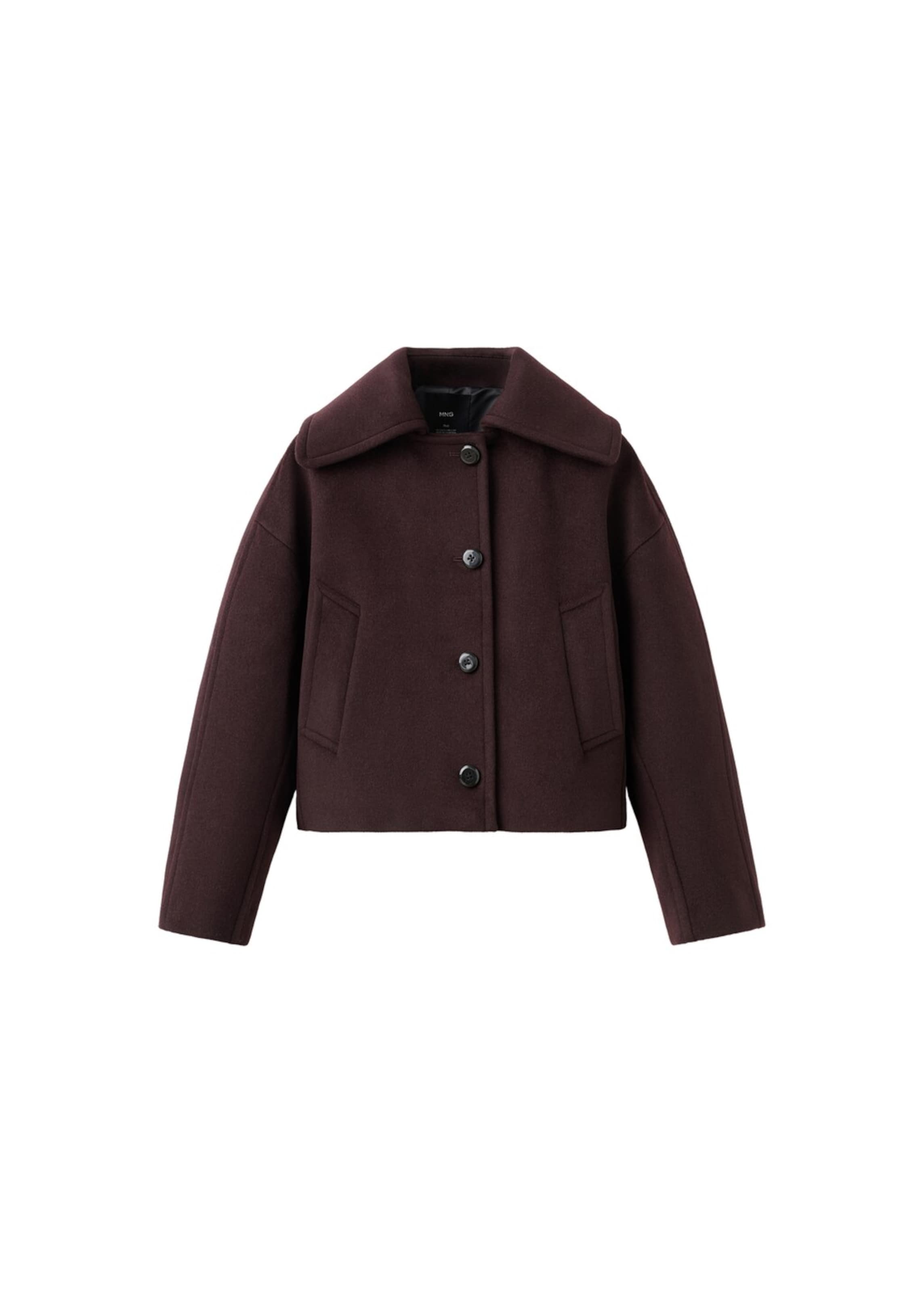 MANGO Межсезонная куртка 'Dita' в цвете Merlot
MANGO Межсезонная куртка 'Dita' в цвете Merlot