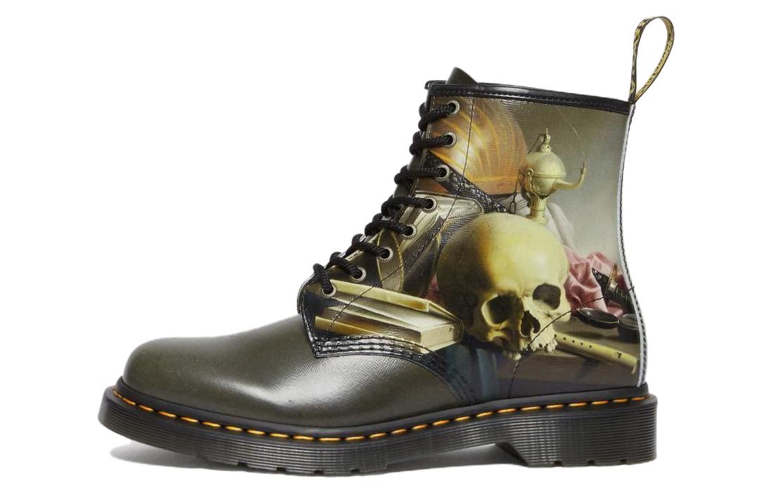 Dr.Martens The National Gallery x Удобные короткие армейские ботинки с круглым носком мужские Umber
Dr.Martens The National Gallery x Удобные короткие армейские ботинки с круглым носком мужские Umber