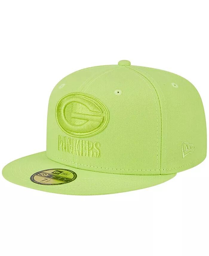 Мужская неоново-зеленая приталенная шляпа Green Bay Packers Color Pack Brights 59FIFTY New Era
Мужская неоново-зеленая приталенная шляпа Green Bay Packers Color Pack Brights 59FIFTY New Era