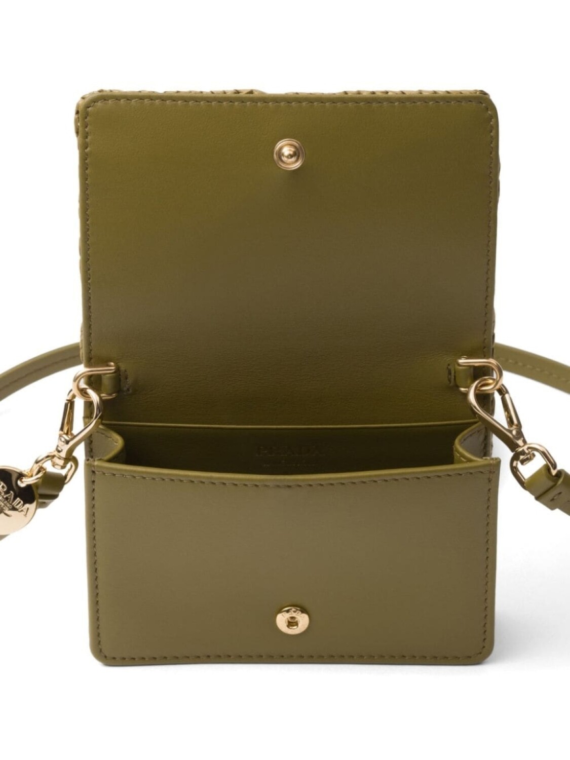 Prada кошелек с логотипом в виде треугольника с эмалью, зеленый
Prada кошелек с логотипом в виде треугольника с эмалью, зеленый