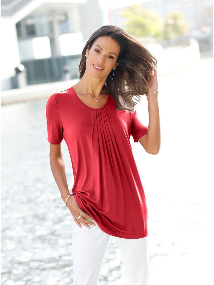 Рубашка с круглым вырезом цвета клубники WITT WEIDEN
Рубашка с круглым вырезом цвета клубники WITT WEIDEN