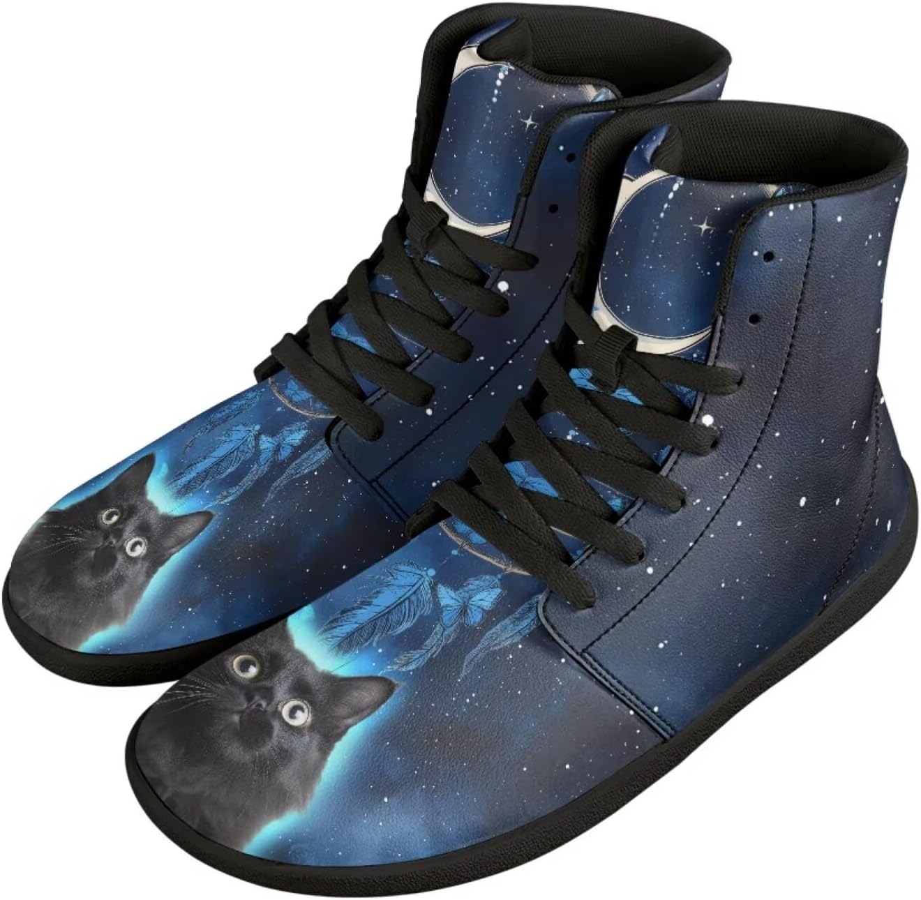 Мужские высокие кроссовки с минималистичным дизайном, обувь для ходьбы с нулевым падением, слипоны, кроссовки на шнуровке, обувь для бега по дороге, обувь с животными мотивами Chririnla, Moon and Cat
Мужские высокие кроссовки с минималистичным дизайном, обувь для ходьбы с нулевым падением, слипоны, кроссовки на шнуровке, обувь для бега по дороге, обувь с животными мотивами Chririnla, Moon and Cat