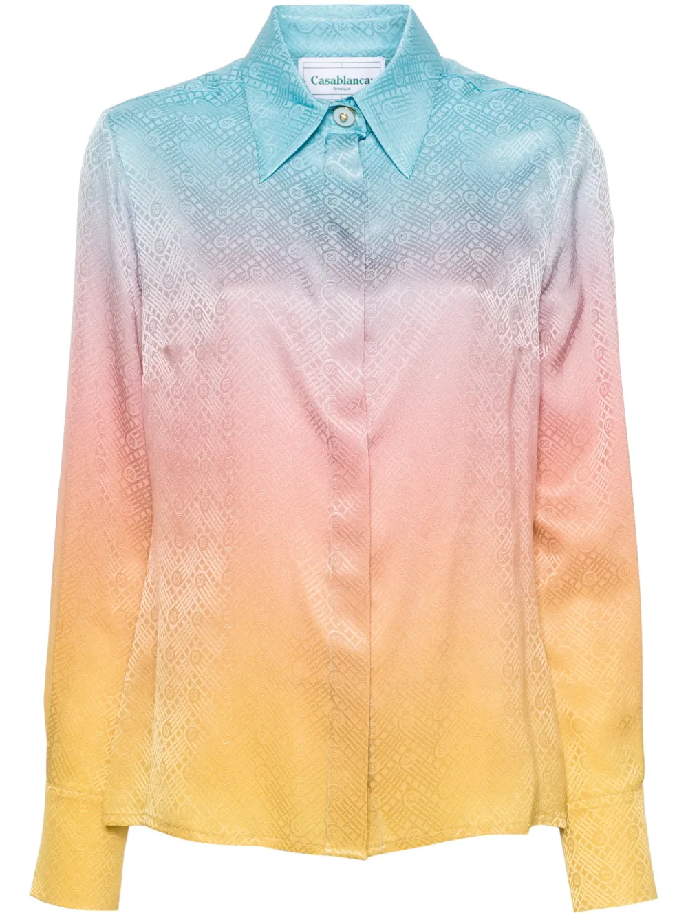 Шелковая рубашка Pastel Gradient CASABLANCA, синий
Шелковая рубашка Pastel Gradient CASABLANCA, синий