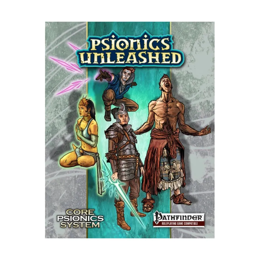 Psionics Unleashed, Pathfinder (Dreamscarred Press), мягкая обложка
Psionics Unleashed, Pathfinder (Dreamscarred Press), мягкая обложка
