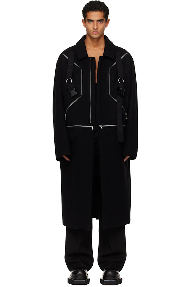 Concordians blixa jumbo mac coat Rick Owens, черный
Concordians blixa jumbo mac coat Rick Owens, черный