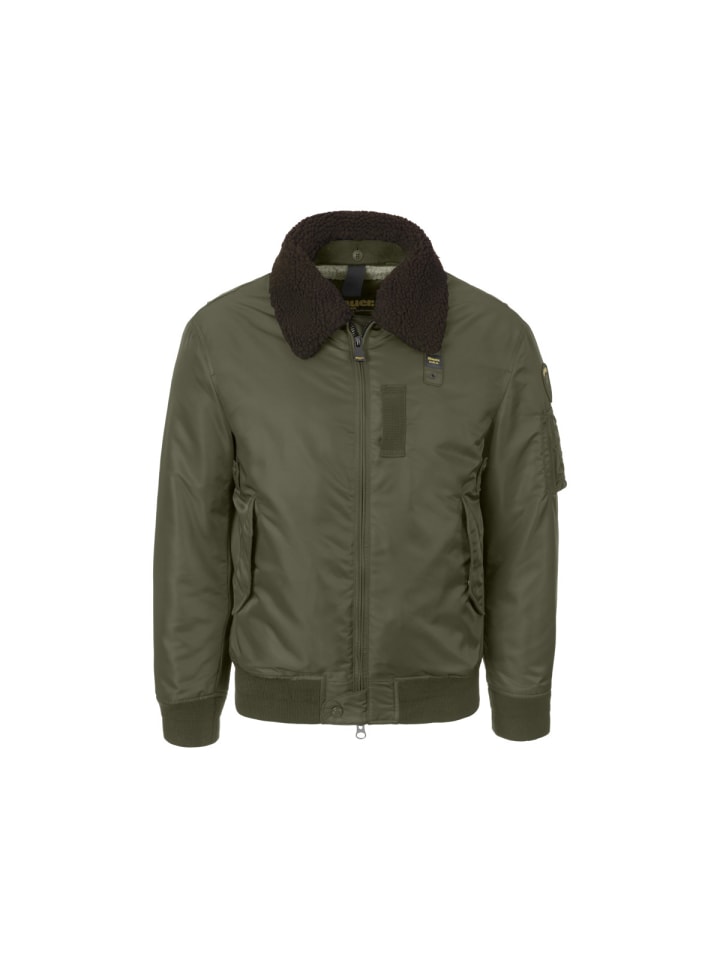 BLAUER USA Бомбер Marshall зеленого цвета
BLAUER USA Бомбер Marshall зеленого цвета