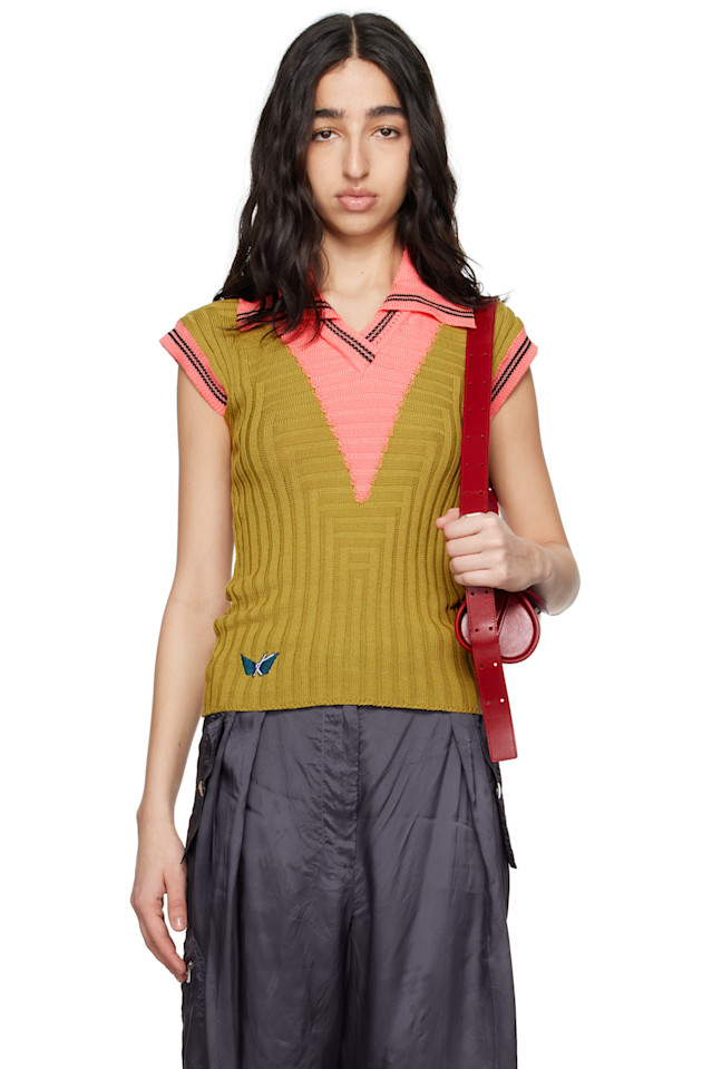 Квимби безрукавный трикотажный поло Kiko Kostadinov, мультиколор
Квимби безрукавный трикотажный поло Kiko Kostadinov, мультиколор