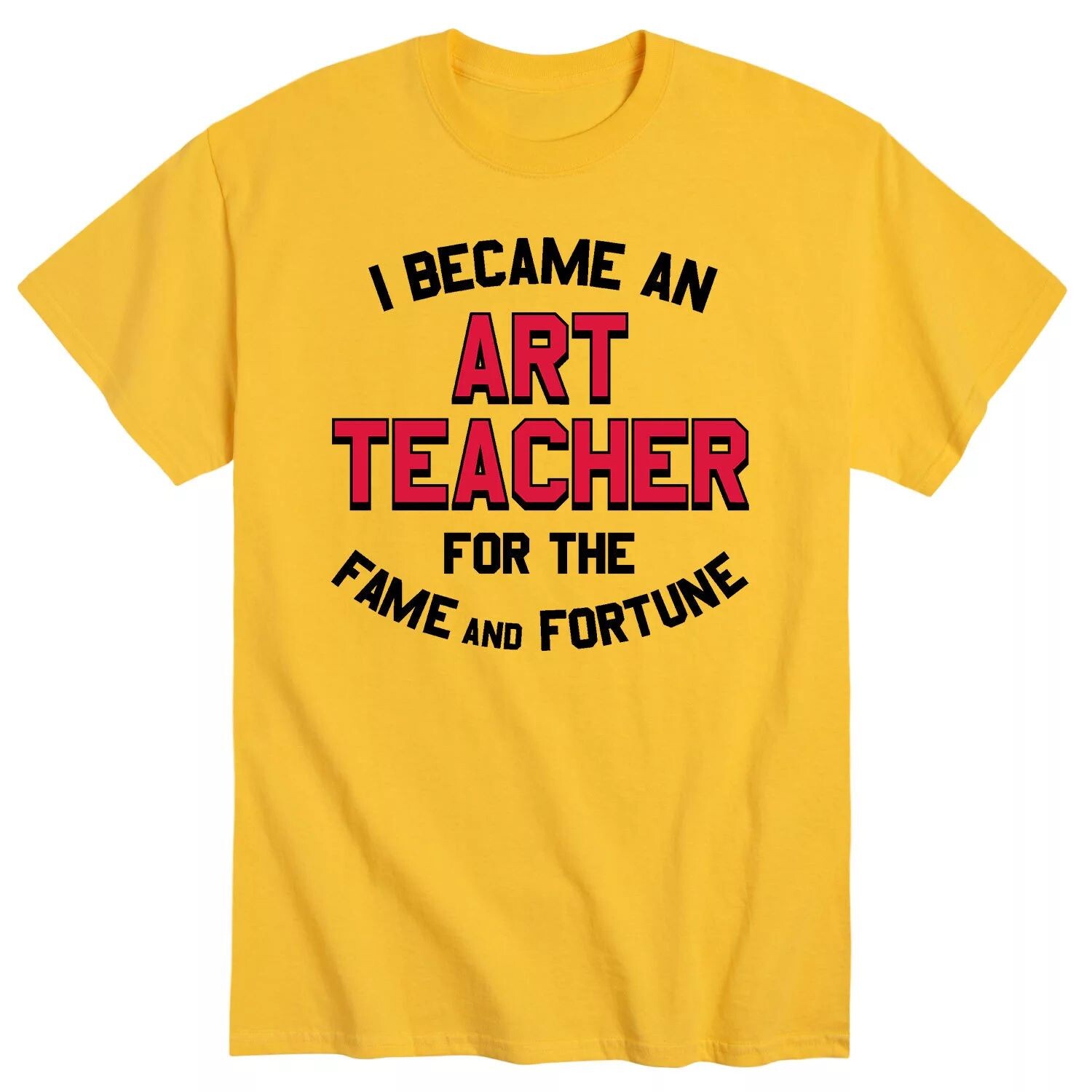 Мужская футболка Art Teacher Fame Fortune Licensed Character
Мужская футболка Art Teacher Fame Fortune Licensed Character