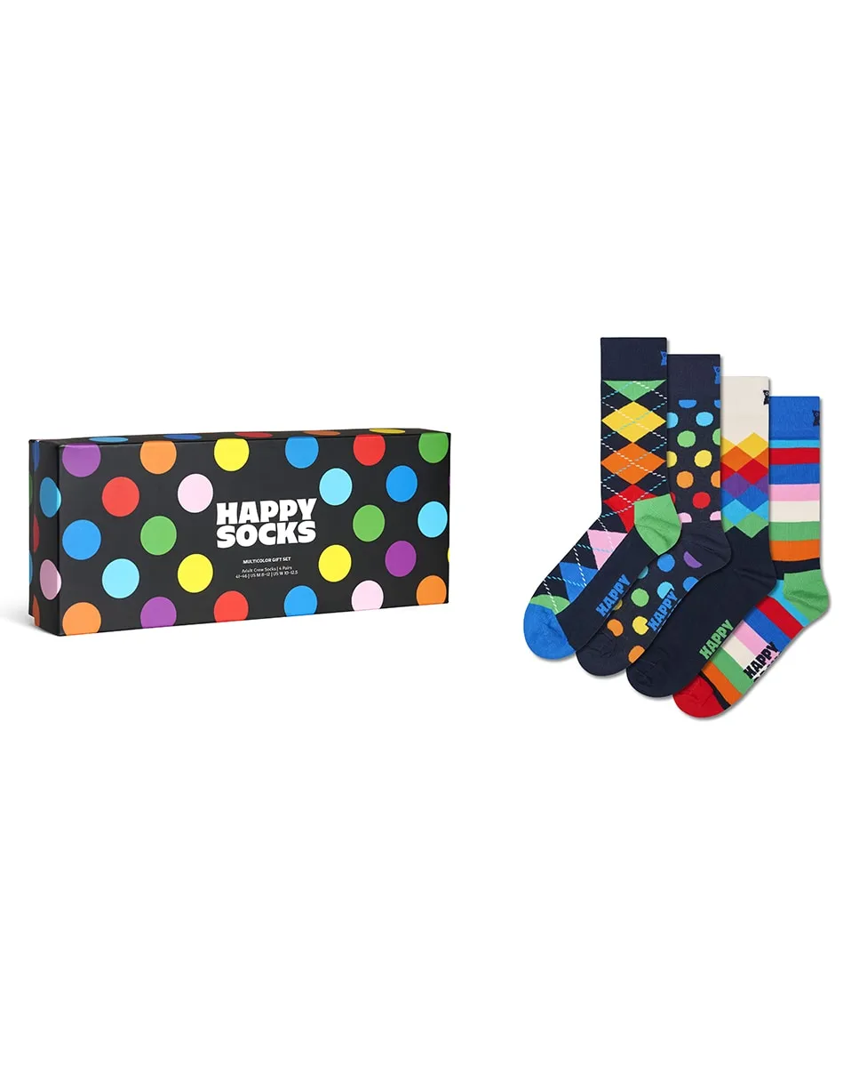 Набор геометрических носков Happy Socks, мультиколор
Набор геометрических носков Happy Socks, мультиколор