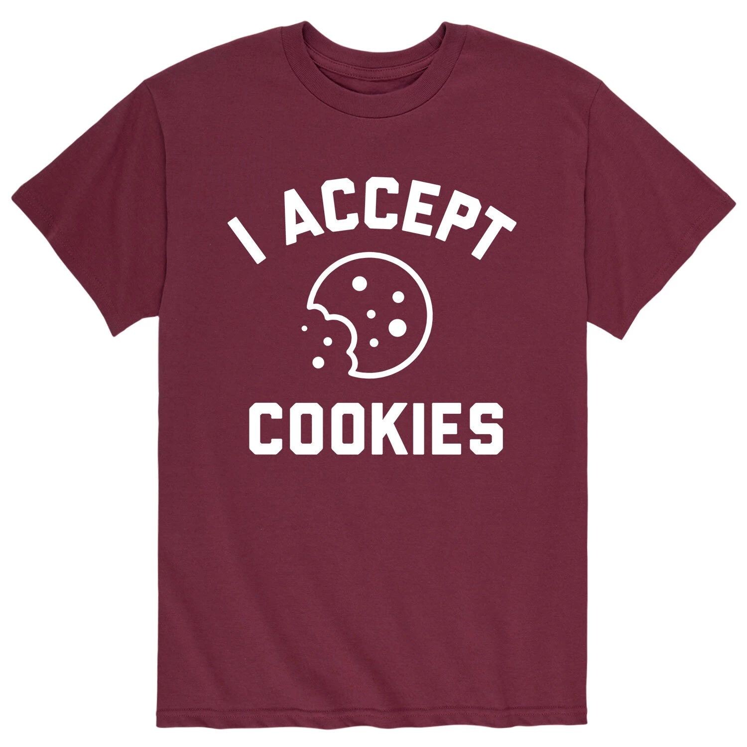 Мужская футболка I Accept Cookies Licensed Character
Мужская футболка I Accept Cookies Licensed Character