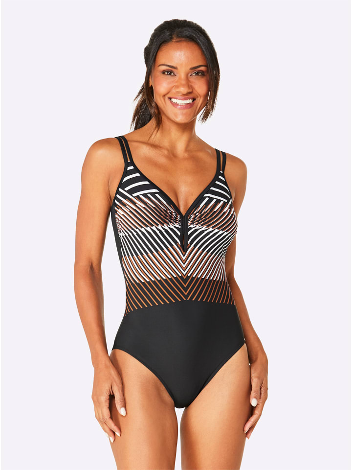 SUNFLAIR Купальник с черно-коричневым принтом, Черный, SUNFLAIR Купальник с черно-коричневым принтом
SUNFLAIR Купальник с черно-коричневым принтом, Черный, SUNFLAIR Купальник с черно-коричневым принтом