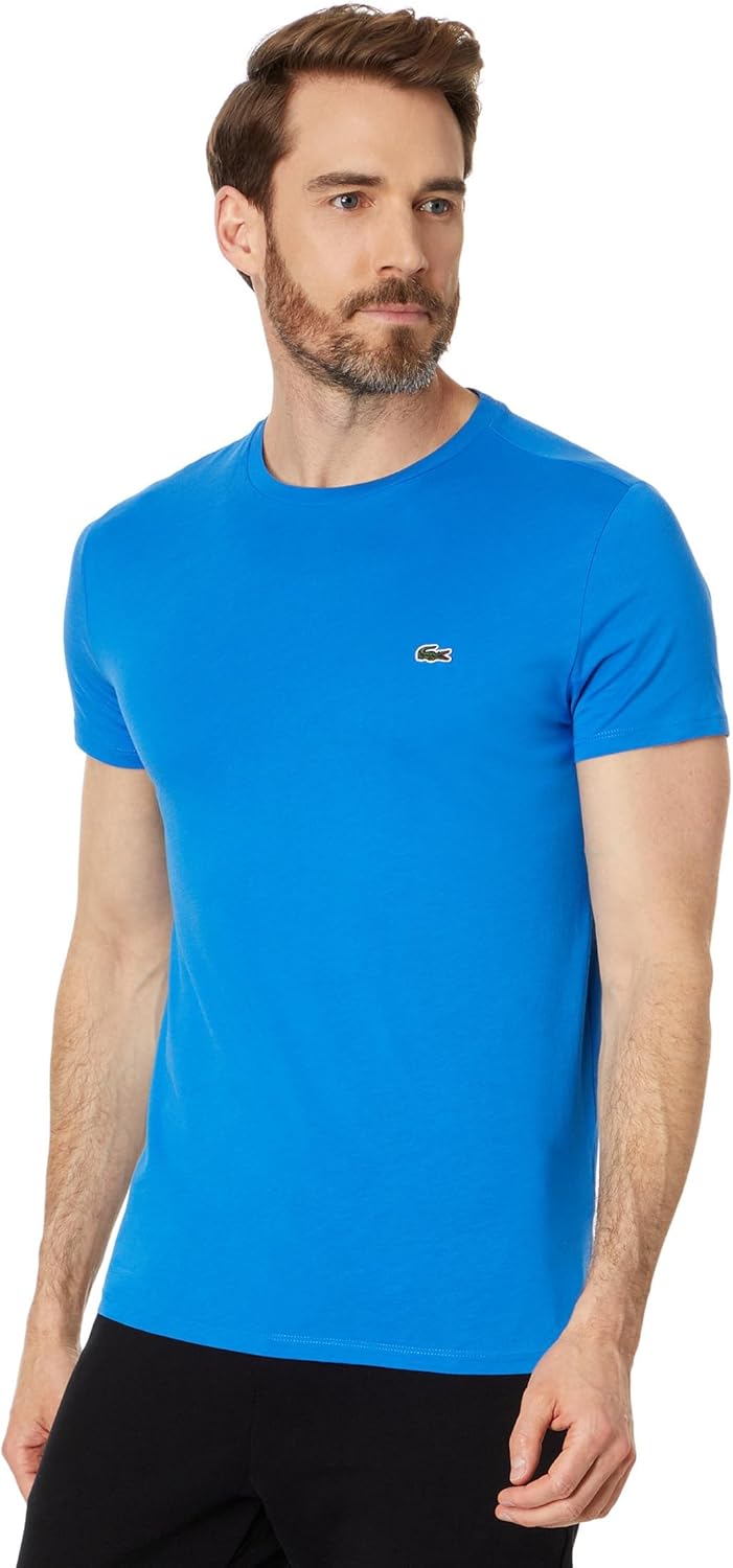Мужская футболка Lacoste с коротким рукавом и круглым вырезом из джерси Pima, Hilo
Мужская футболка Lacoste с коротким рукавом и круглым вырезом из джерси Pima, Hilo